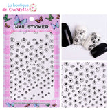 Décorer ses ongles Stickers fleurs Beau rendu