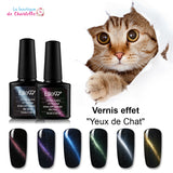 Comment faire un nail art ? Effet Chat Métallique POUR MANUCURE