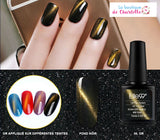 Comment faire un nail art ? Effet Chat Métallique POUR MANUCURE