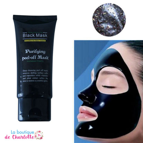 MASQUE NOIR POUR VISAGE