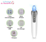 Faire disparaître les points noirs ASPIRATEUR POINTS NOIRS