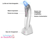 Faire disparaître les points noirs ASPIRATEUR POINTS NOIRS