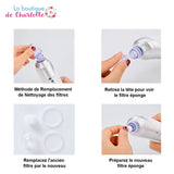 Faire disparaître les points noirs ASPIRATEUR POINTS NOIRS