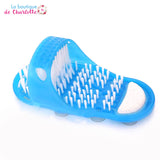 Comment se masser les pieds ? TONGS MASSANTES PIEDS POUR DOUCHE sans tomber