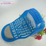 Comment se masser les pieds ? TONGS MASSANTES PIEDS POUR DOUCHE sans tomber