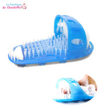 Comment se masser les pieds ? TONGS MASSANTES PIEDS POUR DOUCHE sans tomber
