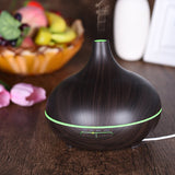300 ml Humidificateur D'air Huile Essentielle Diffuseur Arôme Lampe Aromathérapie Électrique Aroma Diffuseur Mist Maker pour La Maison-Bois