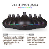 300 ml Humidificateur D'air Huile Essentielle Diffuseur Arôme Lampe Aromathérapie Électrique Aroma Diffuseur Mist Maker pour La Maison-Bois